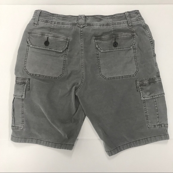 Luck Brand Saturday Stretch Grey Cargo Pants - Picture 2 of 5